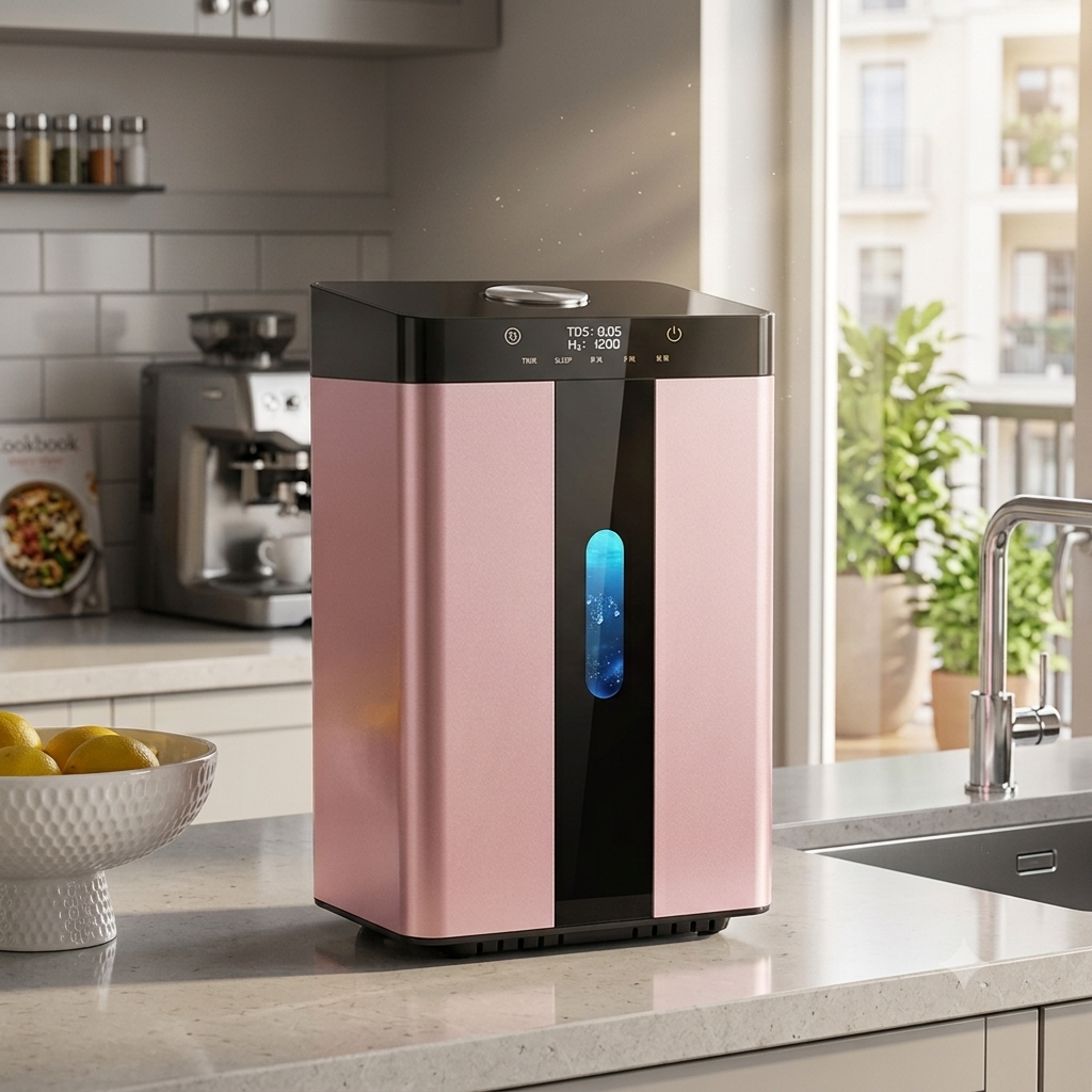 HydrogenLab Flux H2 - Generador de Agua Hidrógeno en Acero Inoxidable