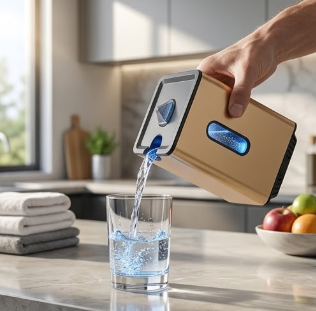HydrogenLab Krom H2 - Generador de Agua Hidrógeno en Acero Inoxidable
