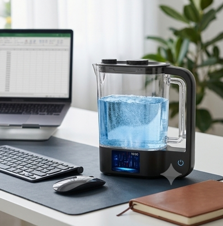 HydrogenLab Kettle – Jarra Generadora de Agua Hidrogenada Premium 2L