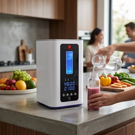 HydrogenLab OxyZen - Máquina de terapia de inhalación de grado clínico para el hogar.